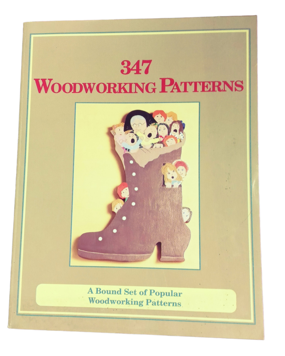 Retro 347 Woodworking Patterns Popular Woodworking Projects Bound Set Book VTG